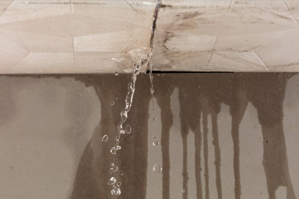 Professional Water Extraction technician working in Quinlan, TX